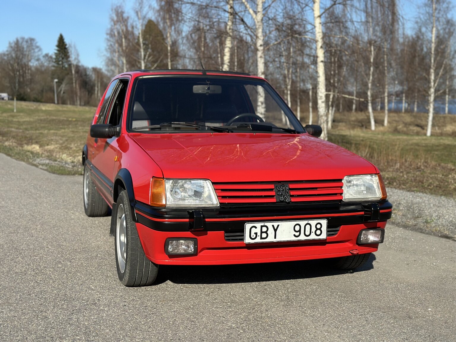 Exterior image of 1989 Peugeot 205 GTI