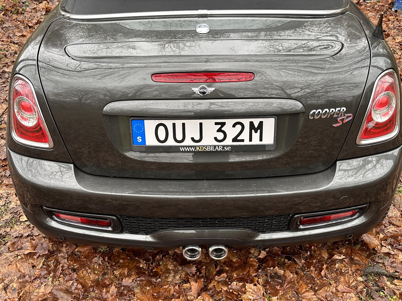 Exteriörbild på 2012 Mini Cooper SD Roadster