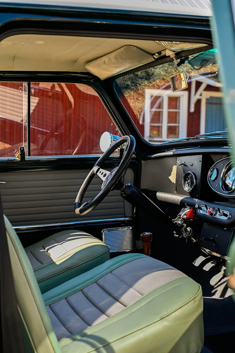 Interiörbild 1965 BMC Cooper S 1290 (16)