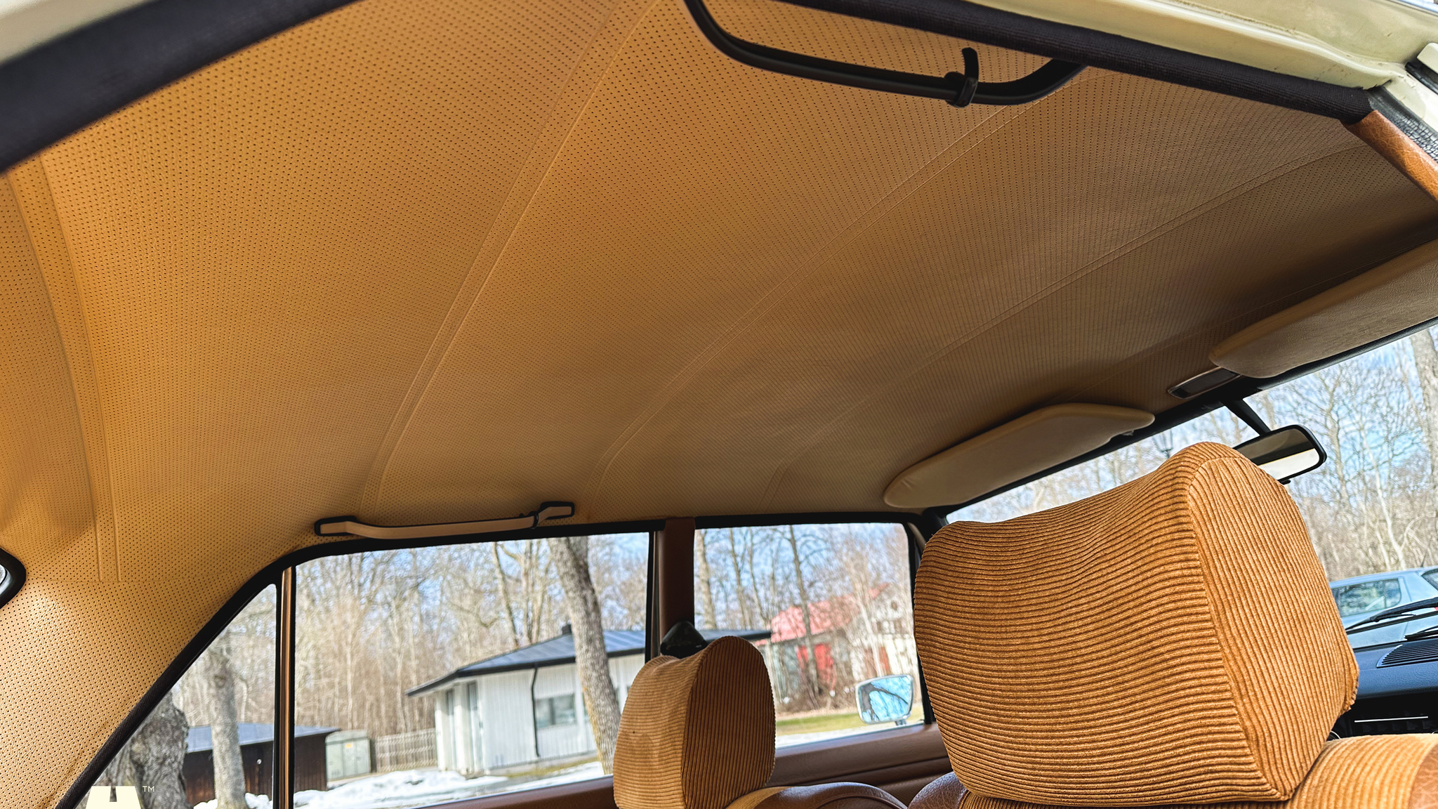 Interiörbild 1972 Mercedes-Benz 200