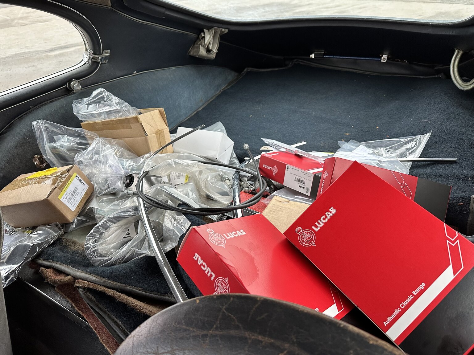 Interior image of 1962 Jaguar E-Type 3.8 Series I