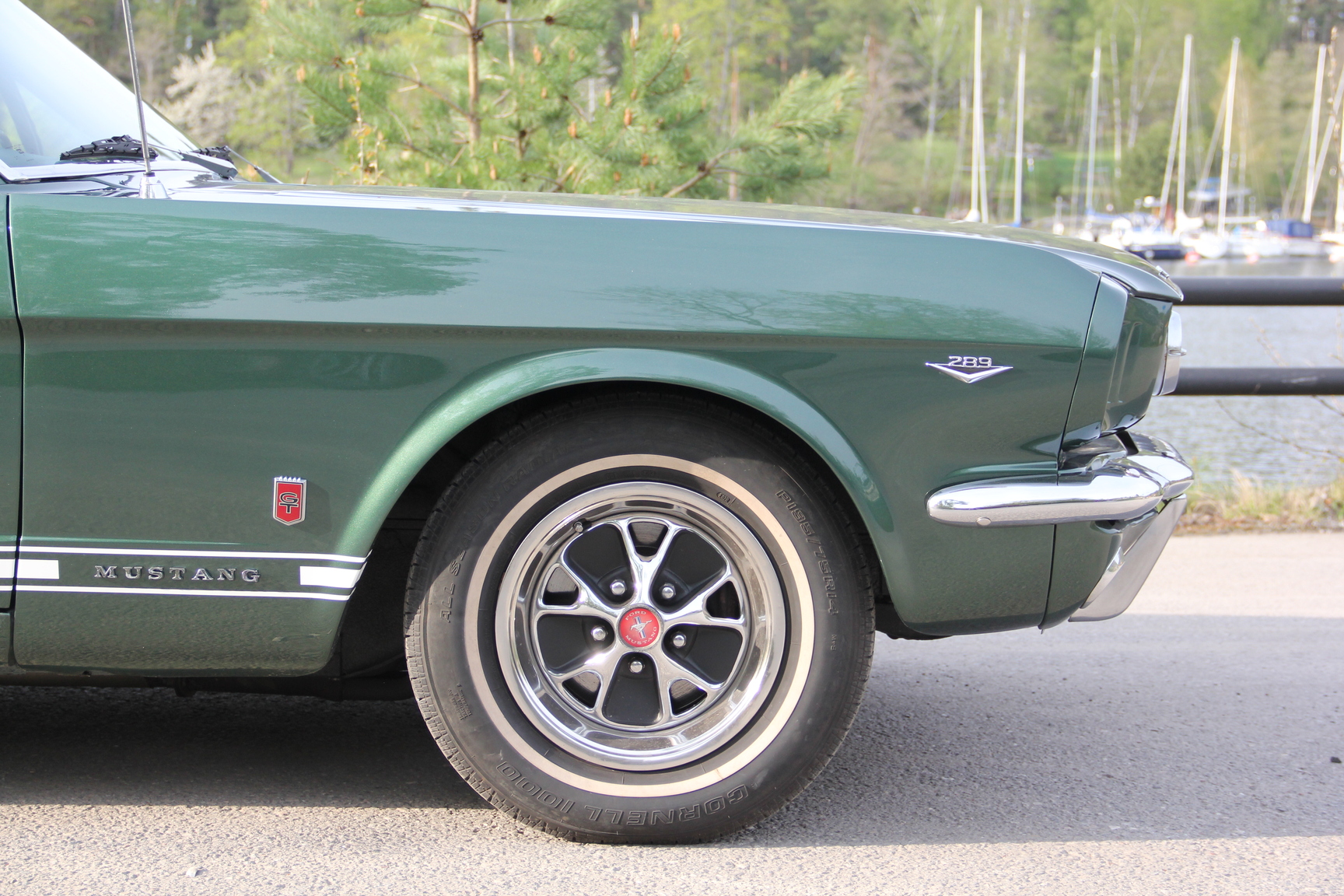 Exterior image of 1966 Ford Mustang Fastback GT-clone (44)