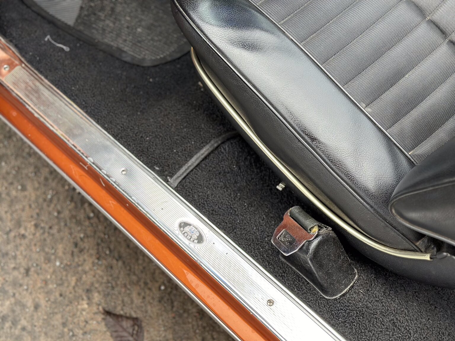 Interiörbild 1971 Pontiac GTO 455 HO Convertible 