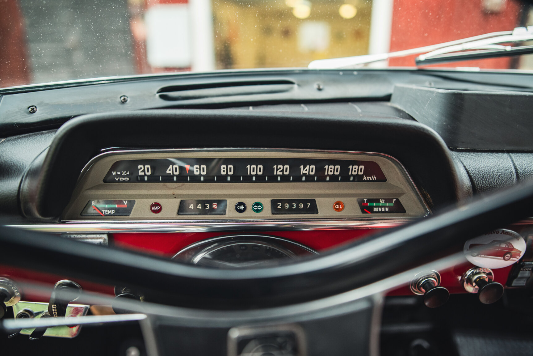 Interiörbild 1970 Volvo Amazon 
