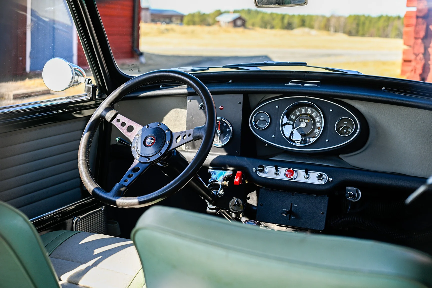 Innenraumfoto von 1965 BMC Cooper S 1290 (13)