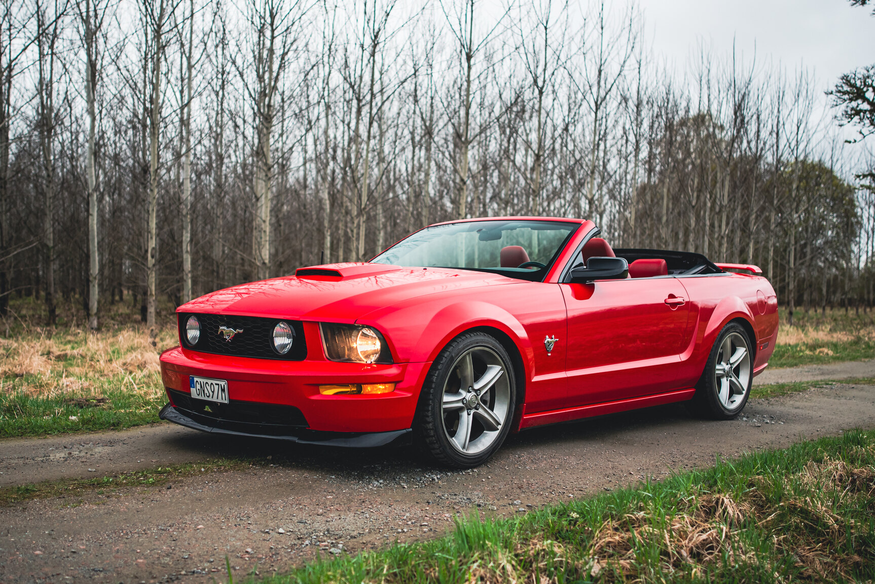 Exterior image of 2009 Ford Mustang V8 GT Convertible