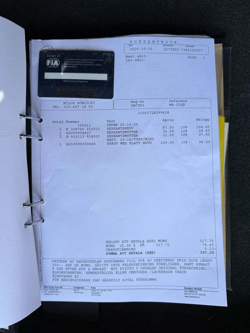 Dokumentation, 1997 Mercedes-Benz E 290 TD (11)