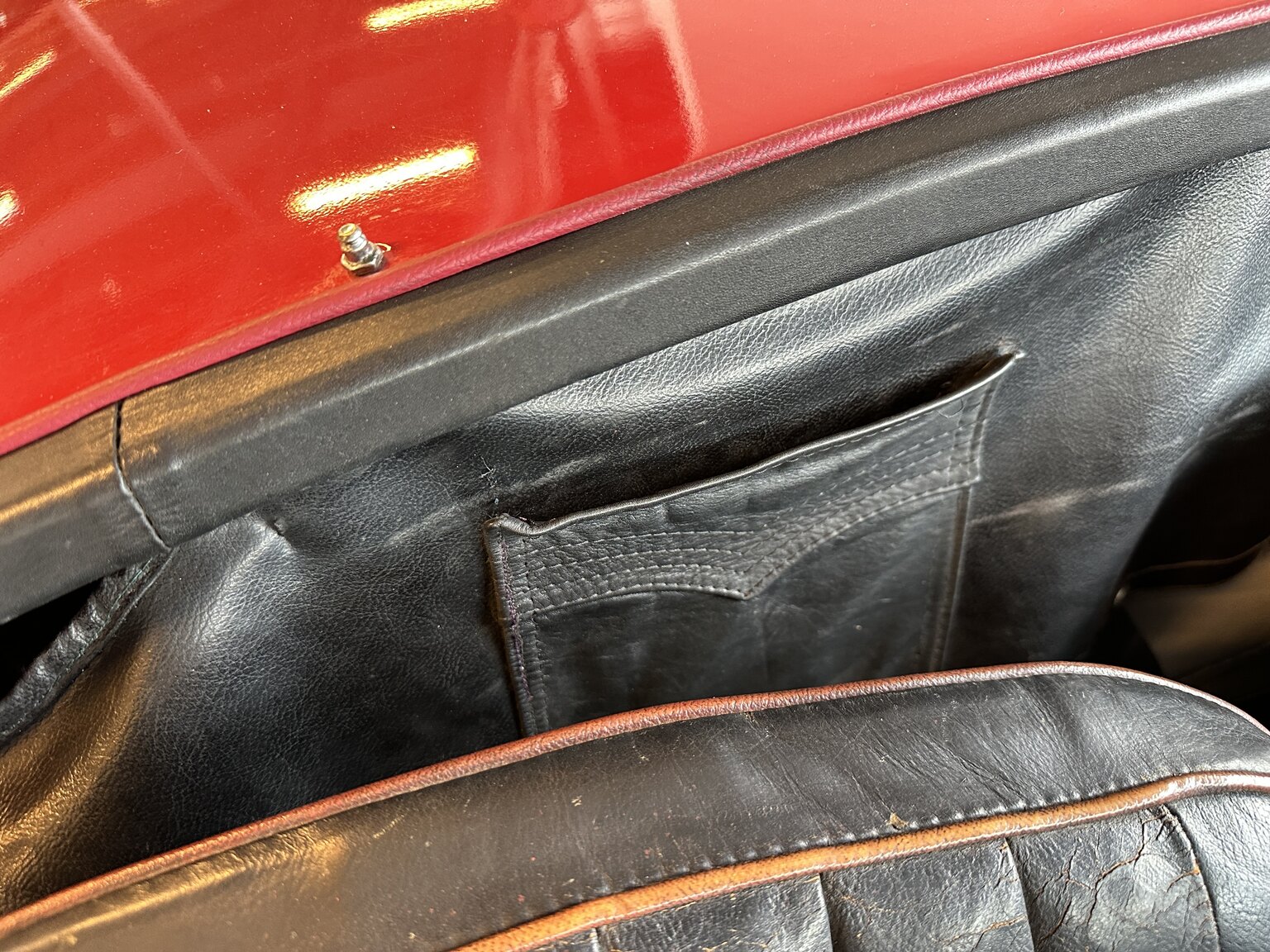 Interiörbild 1959 MG MGA Roadster
