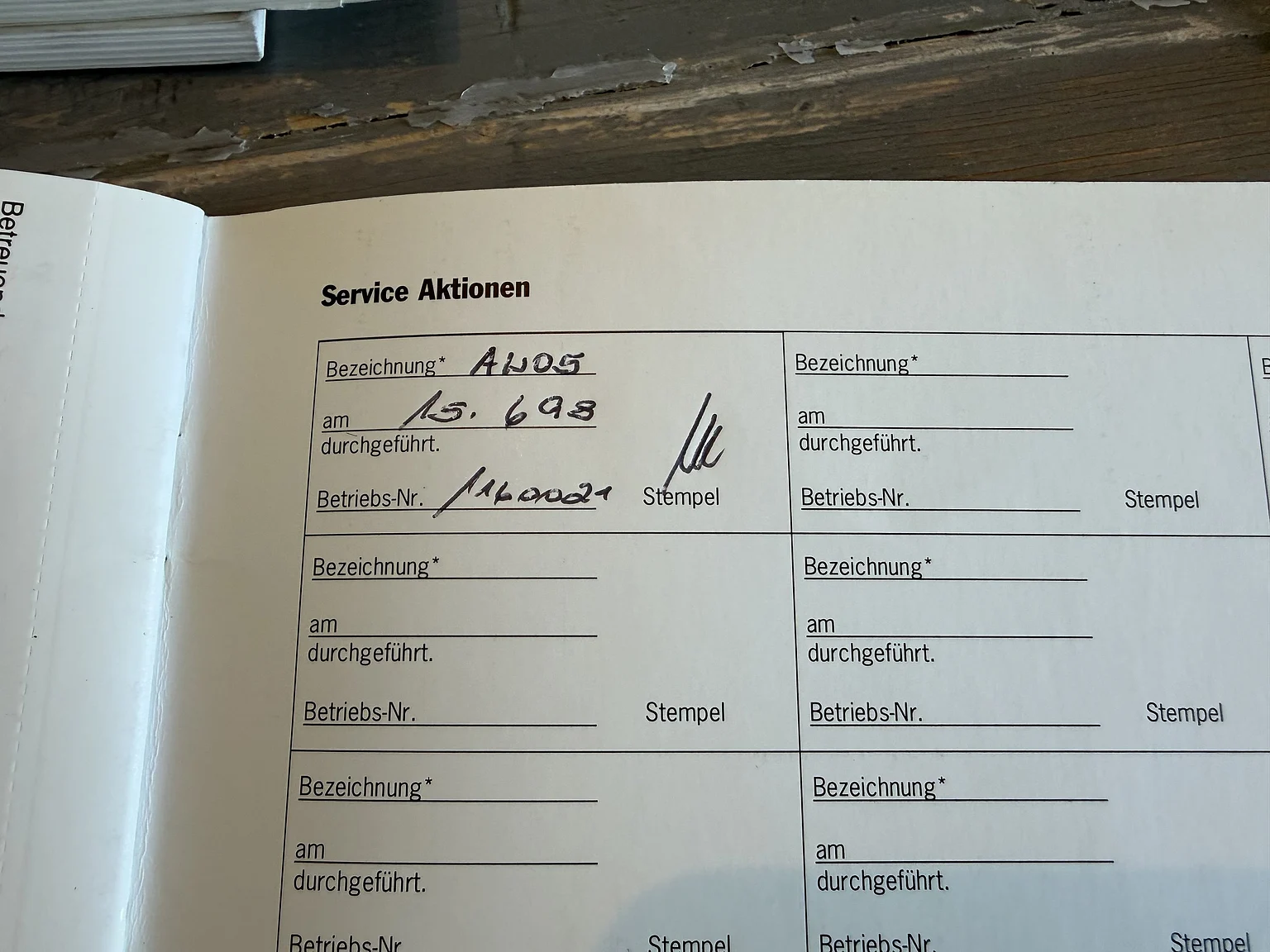 Dokumentation för 1998 Porsche 996 Carrera (13)