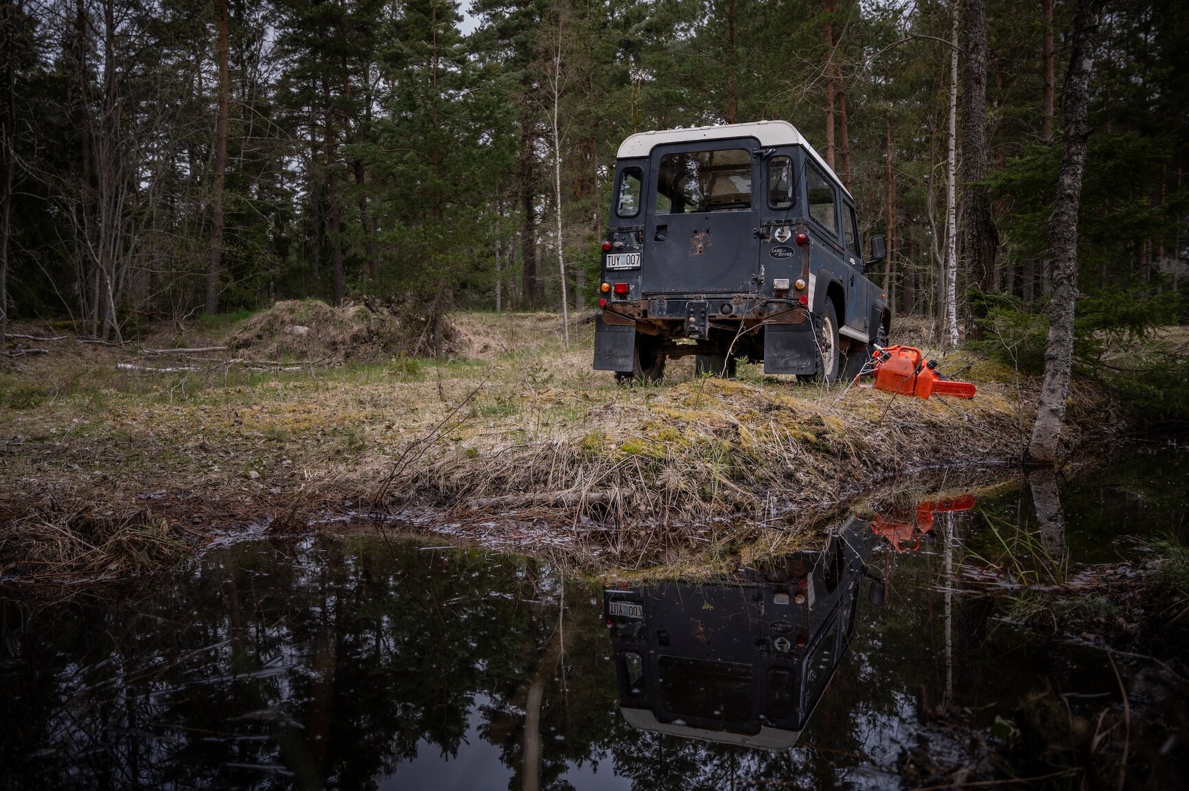 Exteriörbild på 1986 Land Rover 90 2.5D