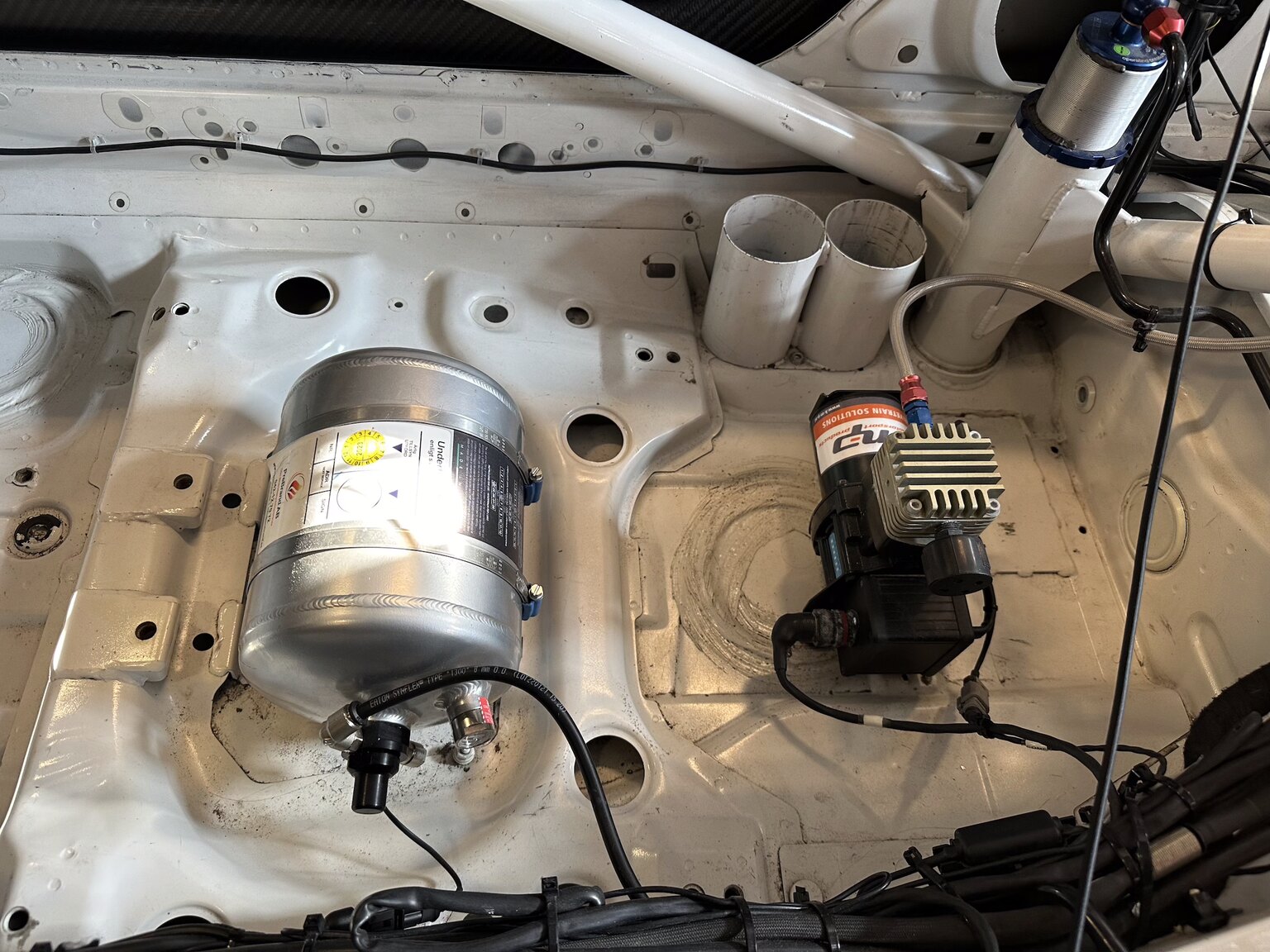 Interiörbild Porsche 997 Cup