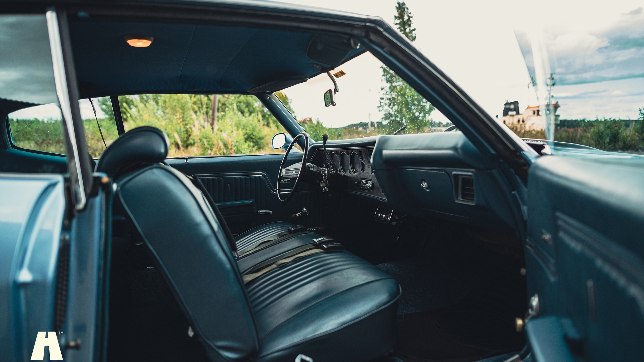 Interiörbild 1971 Chevrolet Chevelle SS 454