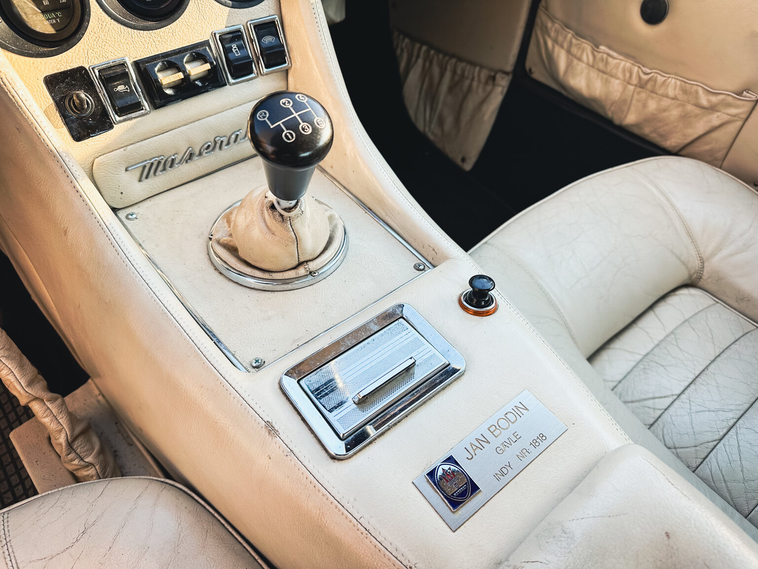 Innenraumfoto von 1973 Maserati Indy