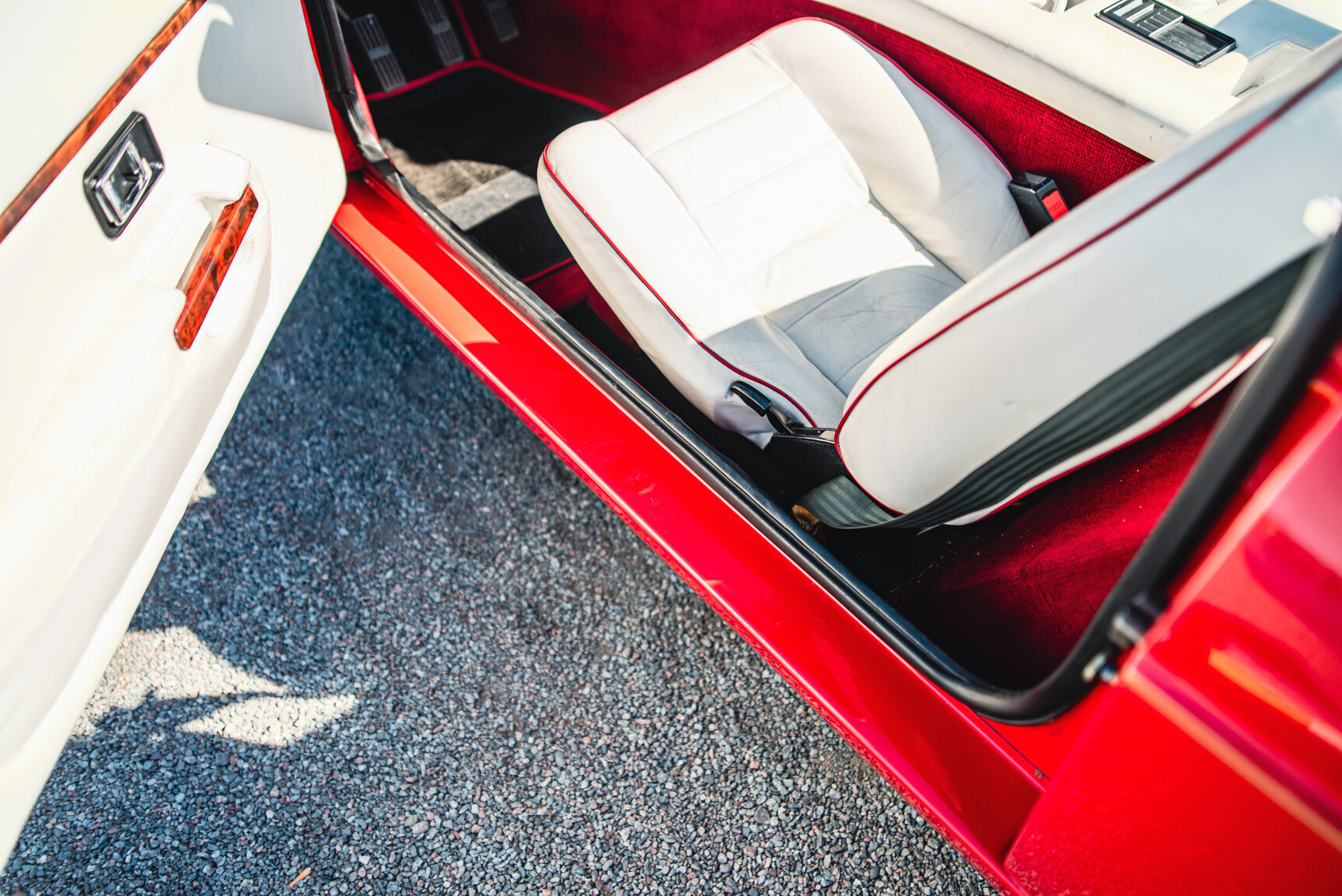 Interiörbild 1985 TVR 350i Cabriolet 3.5 V8