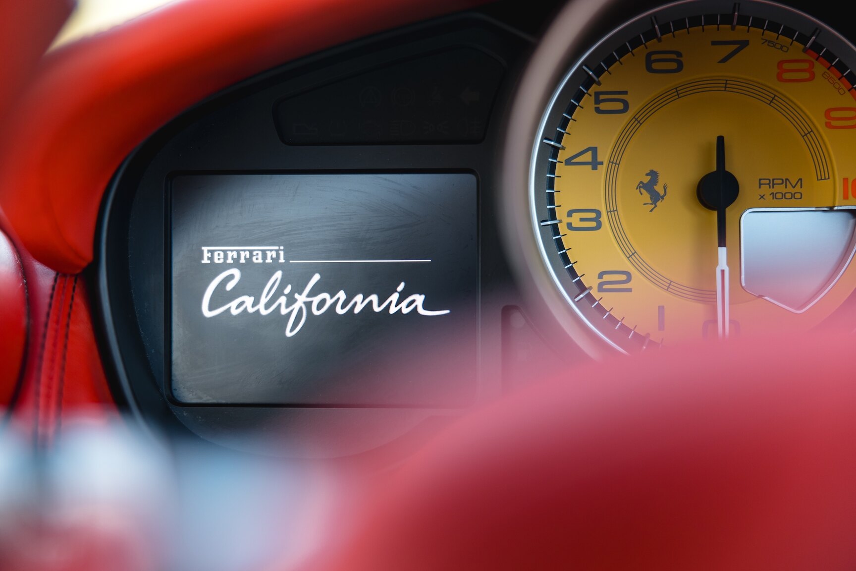 Interior image of 2011 Ferrari California 
