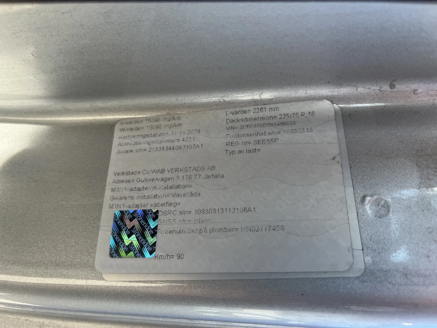 Exteriörbild på 2022 Iveco Daily 70-180 chassis Biltransport (10)