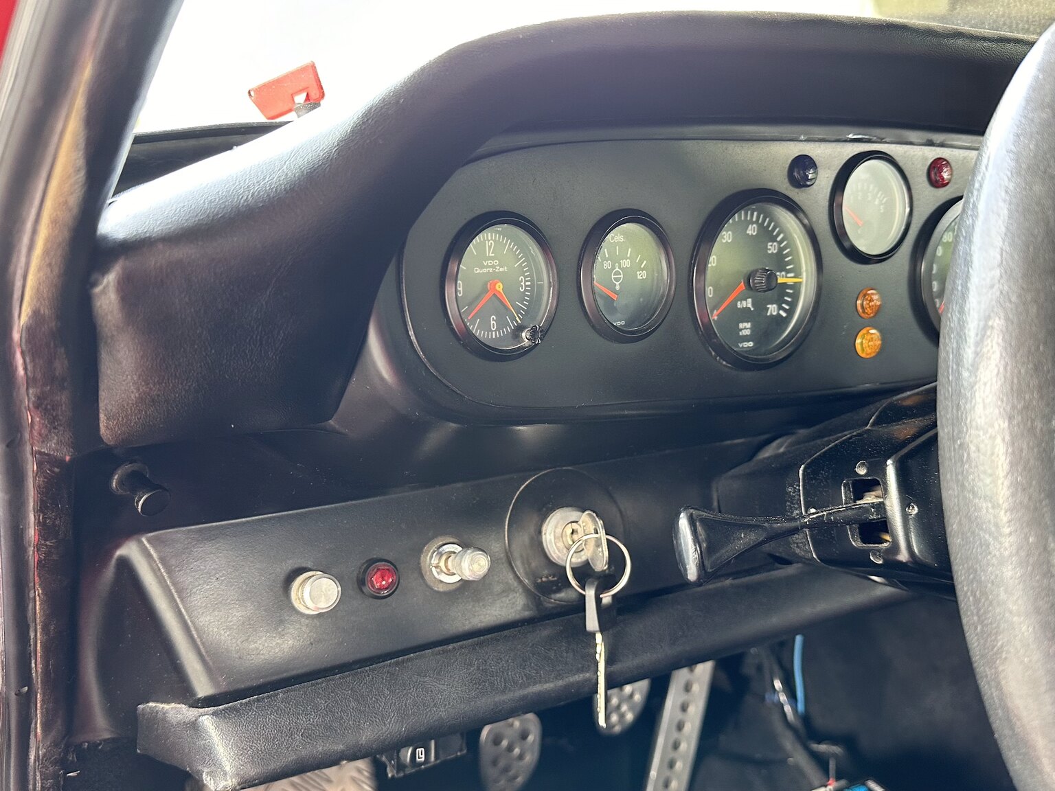 Interiörbild 1965 Porsche 912 V8