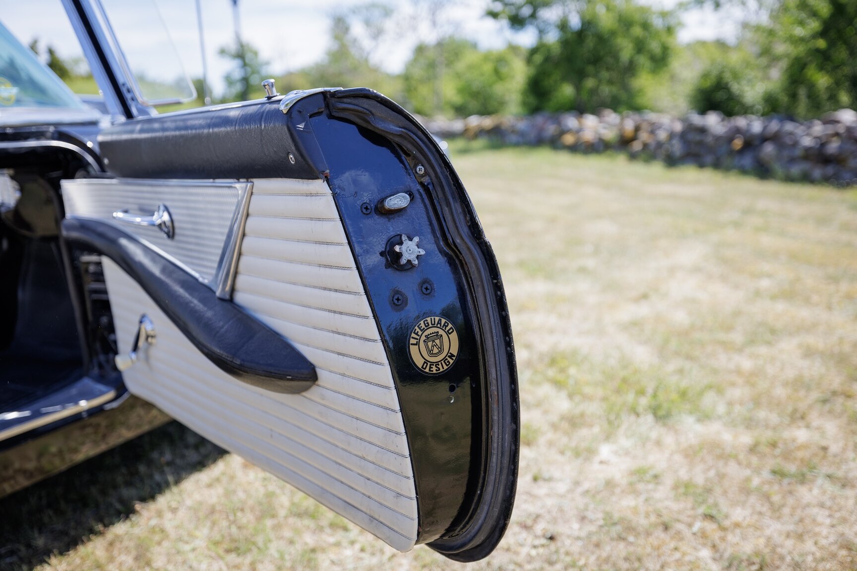 Interiörbild 1956 Ford Thunderbird