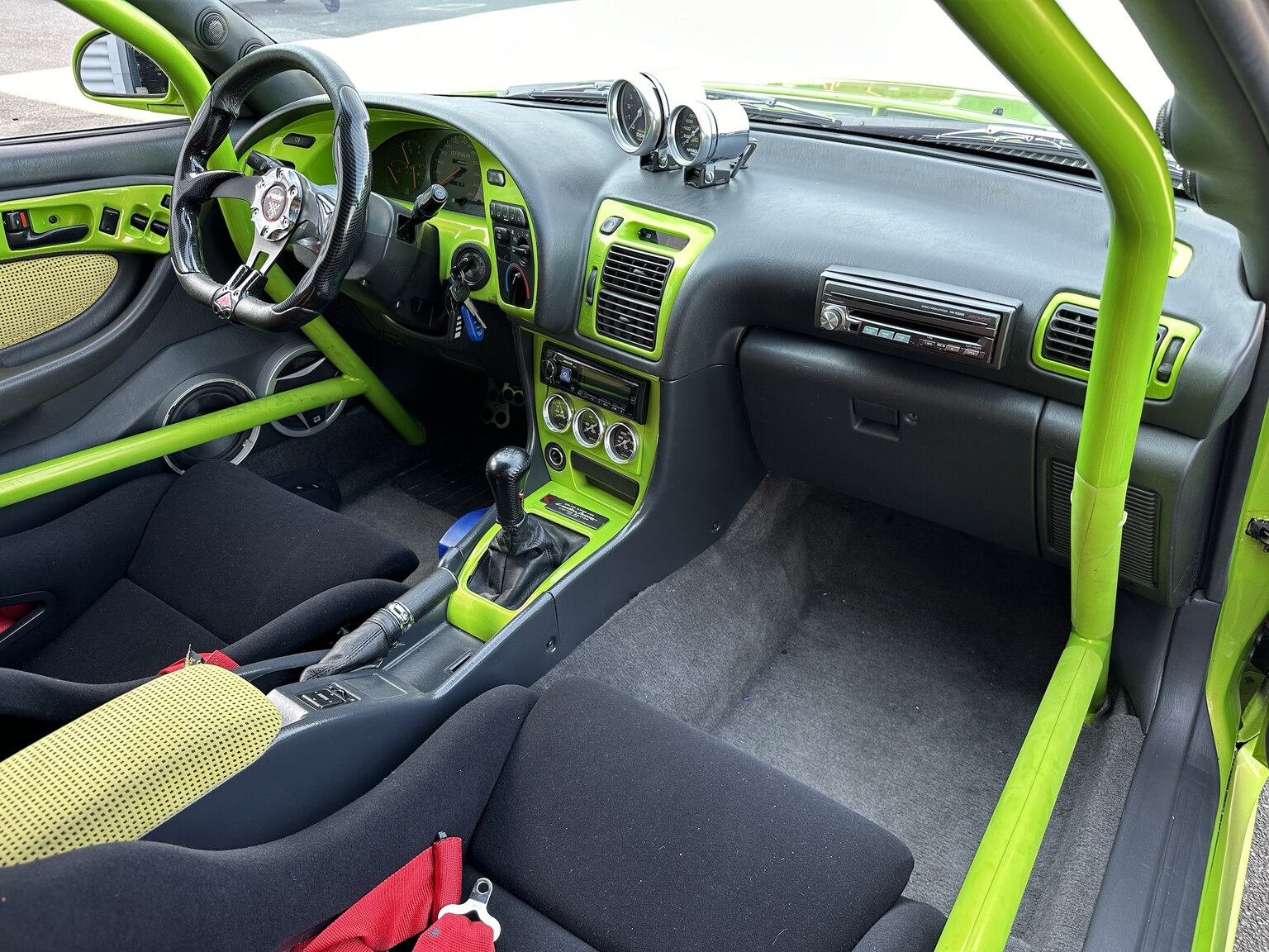 Interiörbild 1992 Toyota Celica 2.0 turbo 4WD "Carlos Sainz"