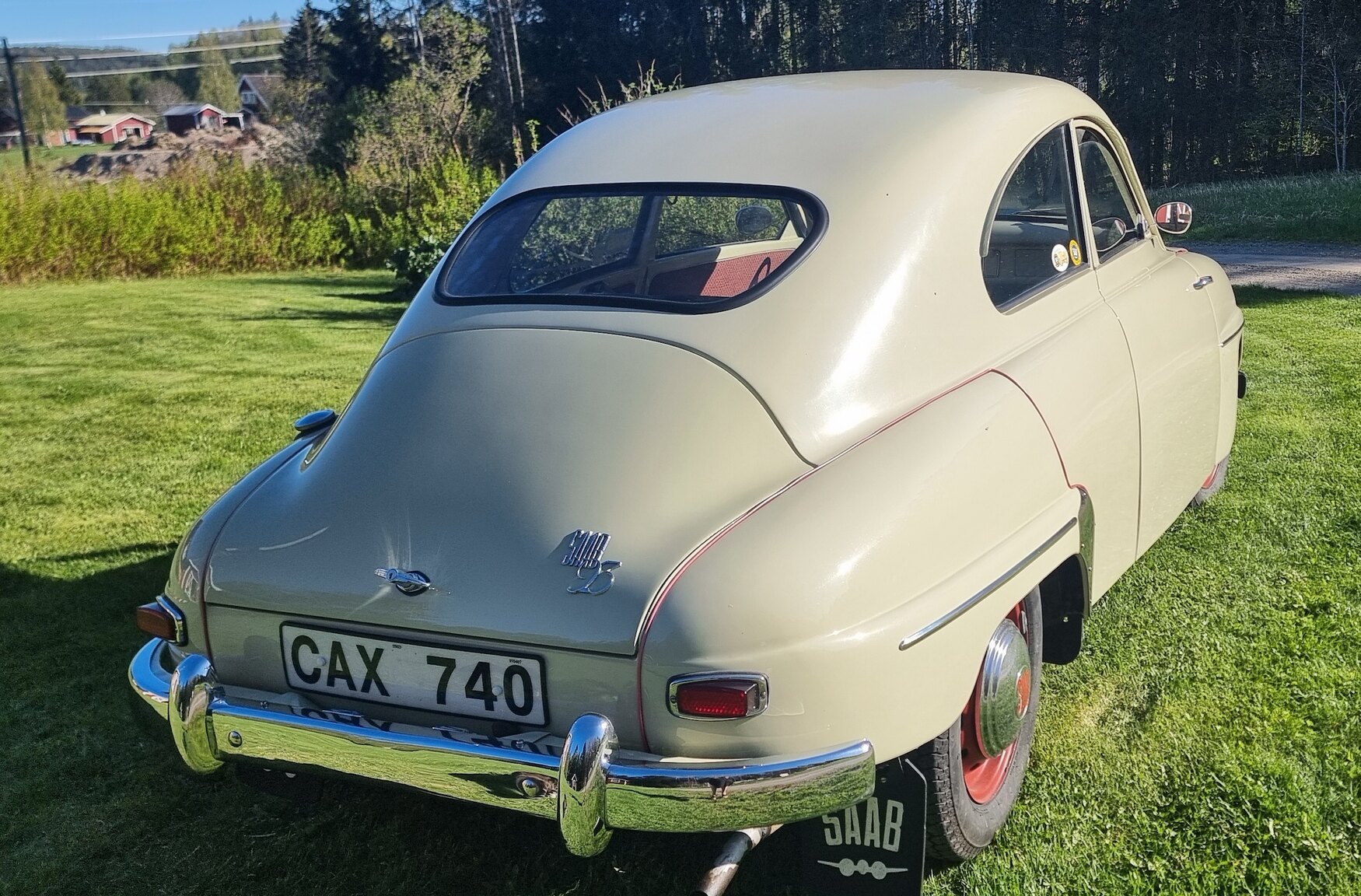 Aussenfoto 1959 SAAB 93B Deluxe