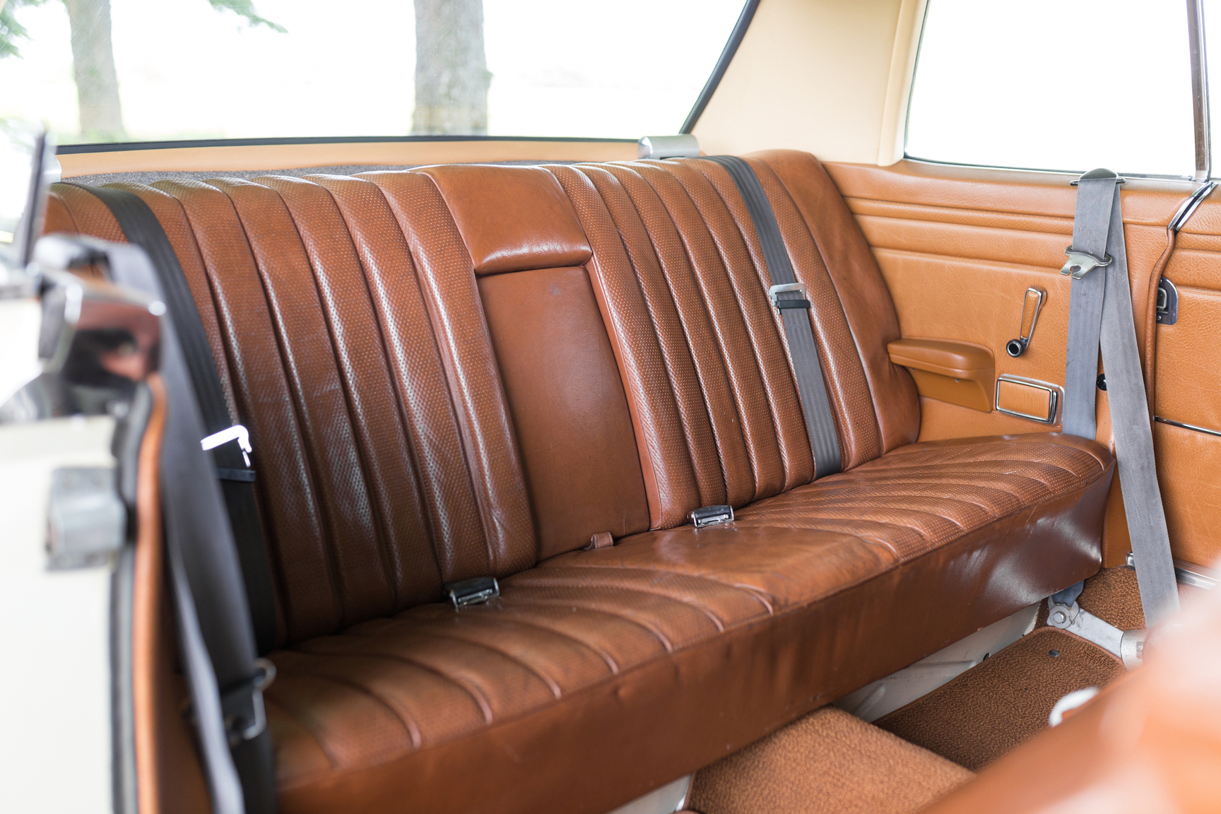 Innenraumfoto von 1971 Mercedes 250 C