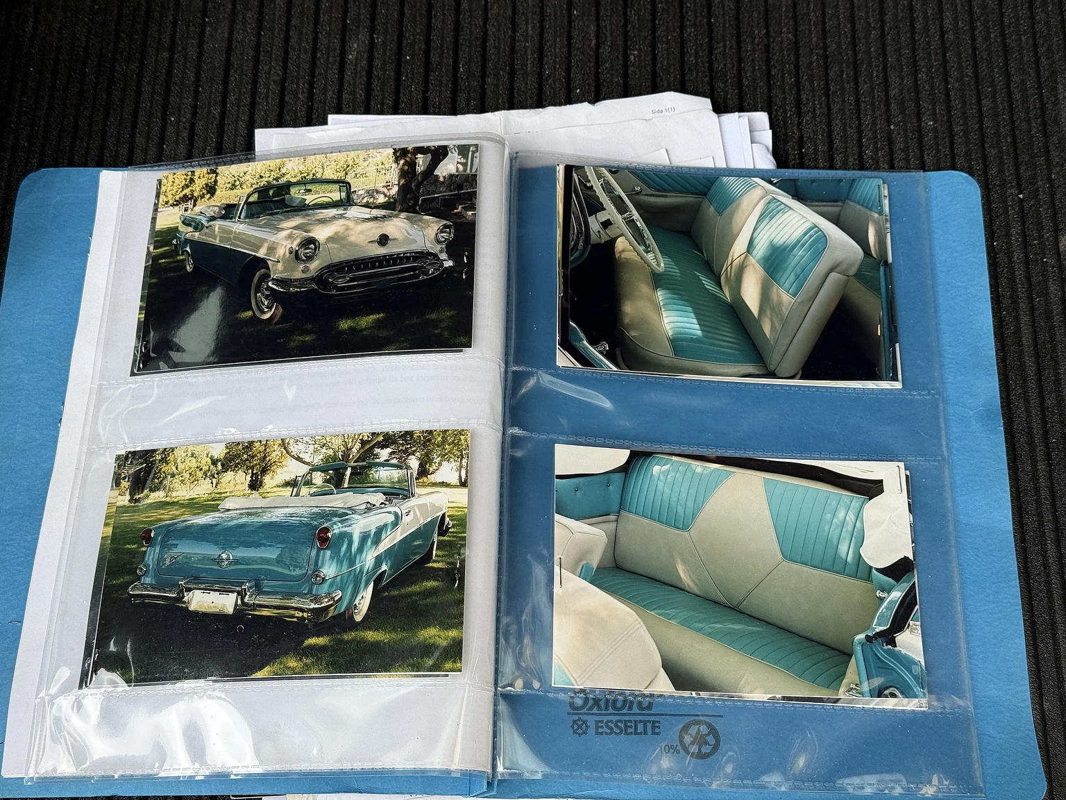 Dokumentation, 1955 Oldsmobile Super 88 (10)