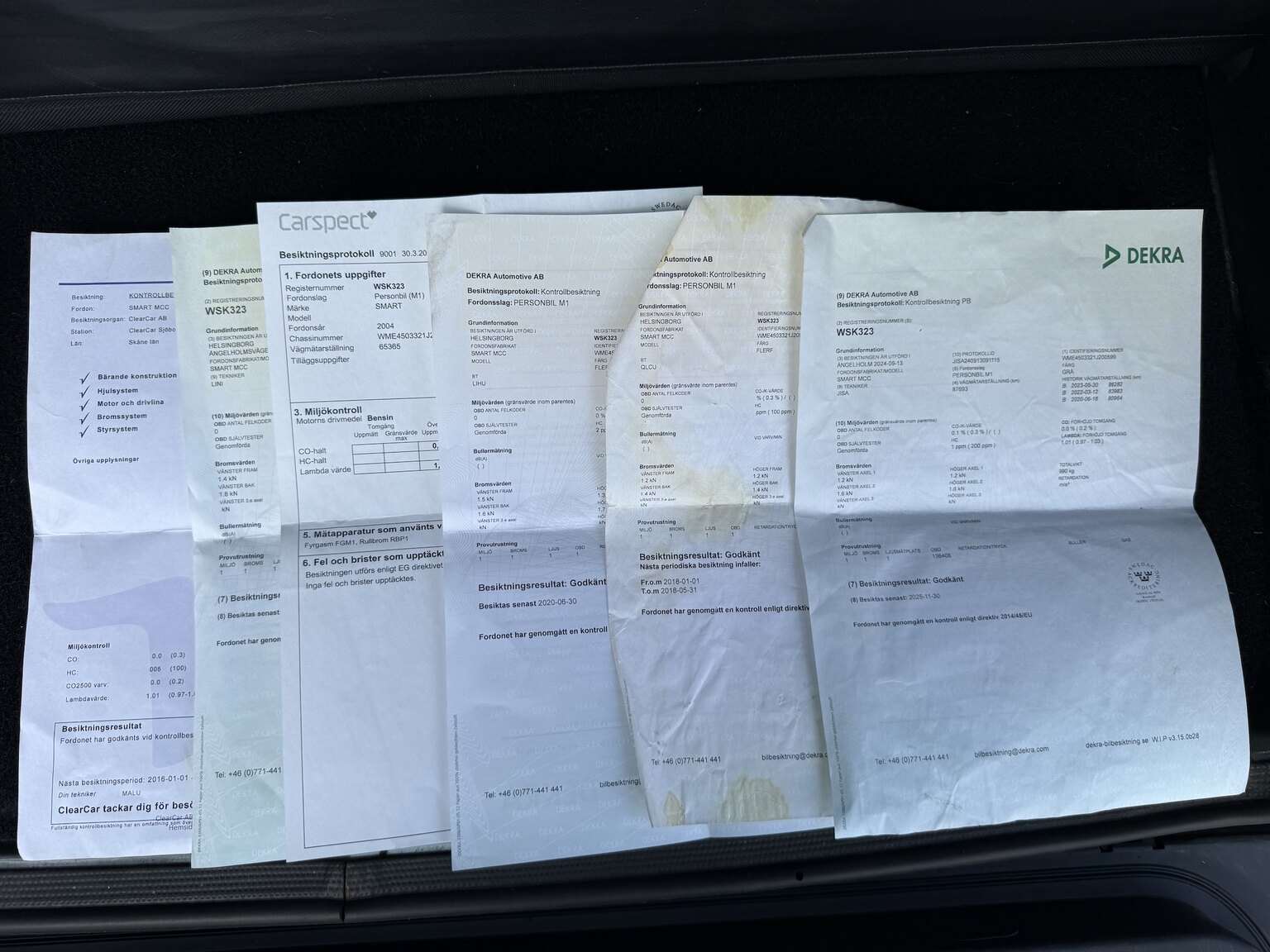 Documentation for 2005 Smart Fortwo 0.7