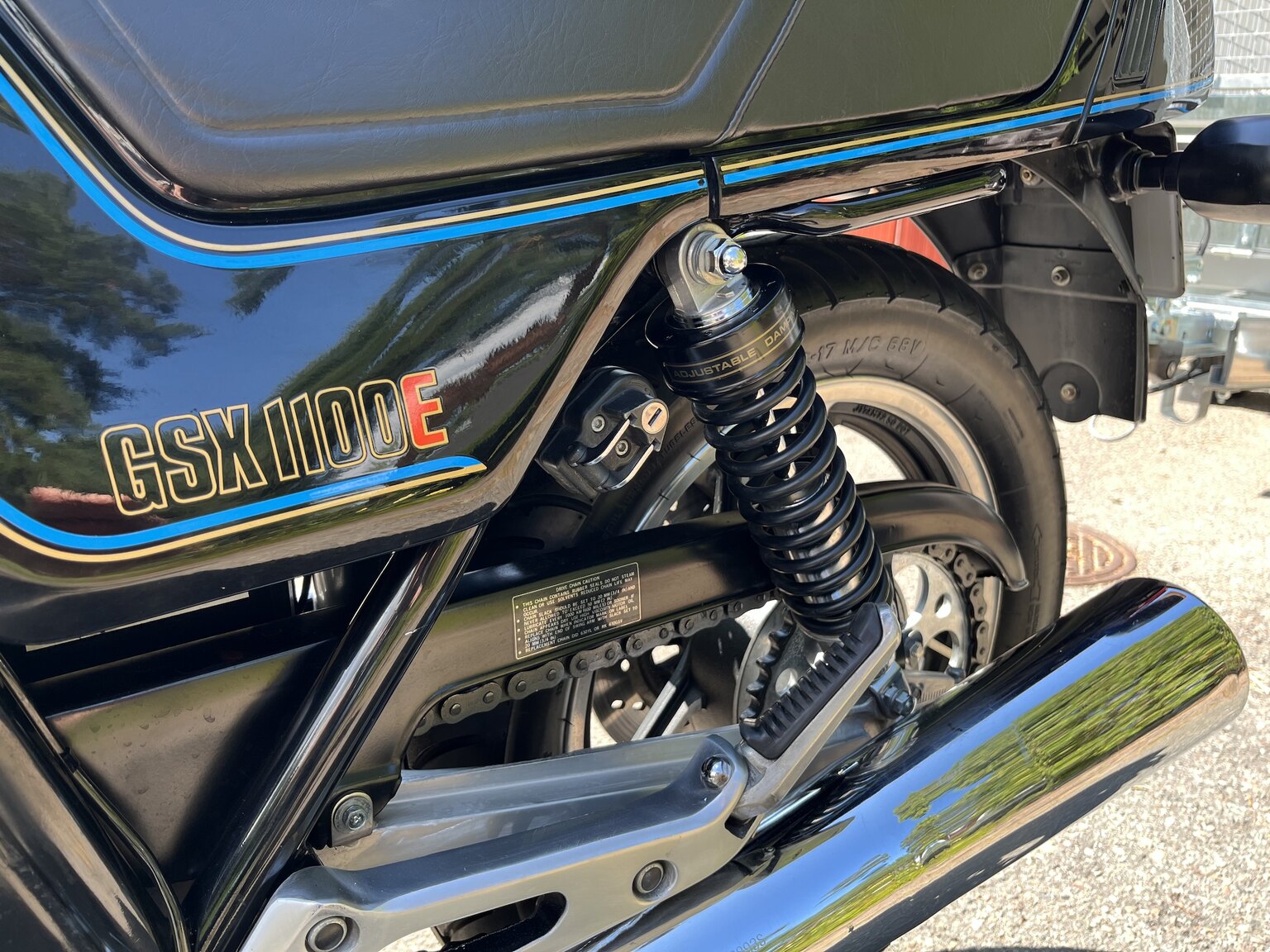 1983 Suzuki GSX 1100 E, Mekanik