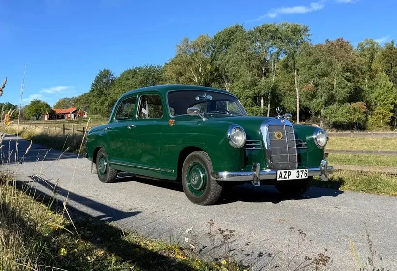1955 Mercedes-Benz 180 väldigt fin och mycket dokument
