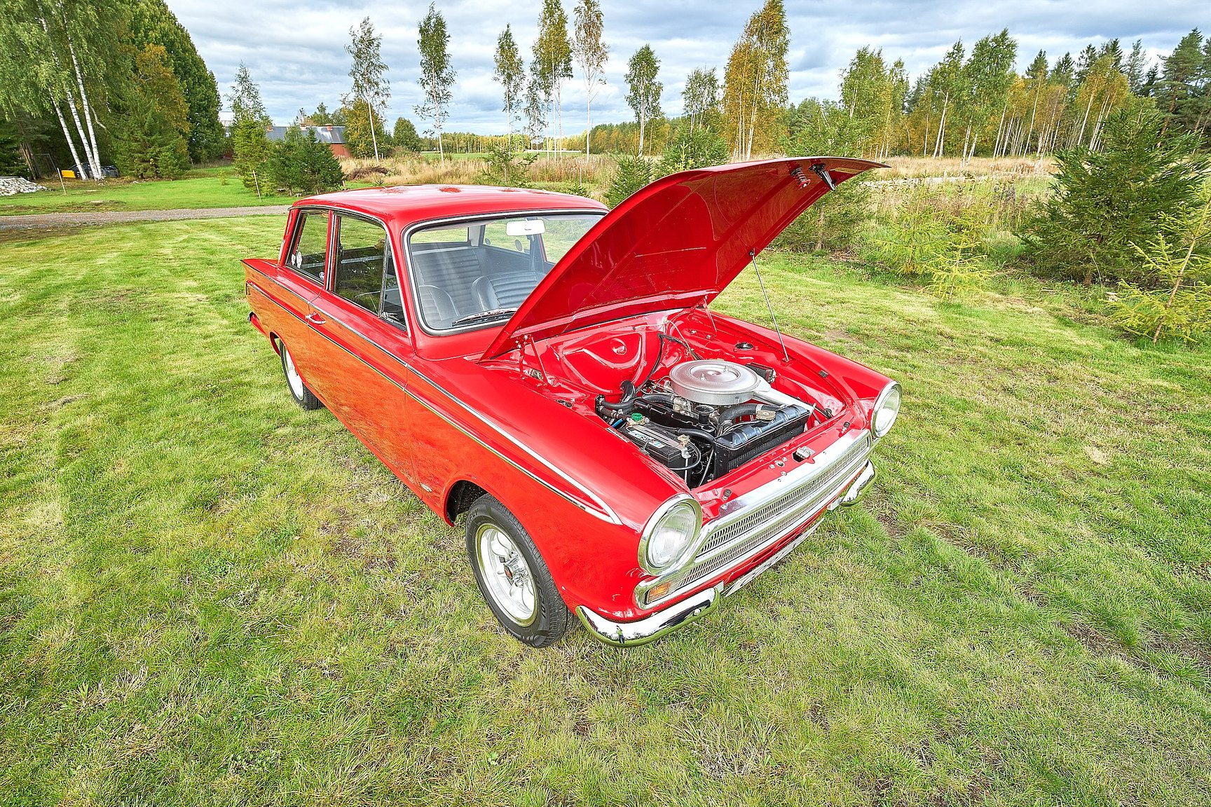 Image of 1966 Ford Cortina GT mechanics