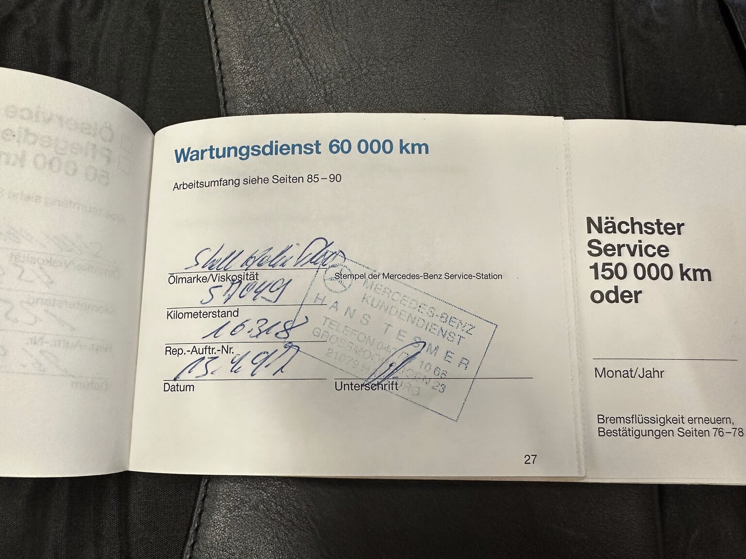 Documentation for 1993 Mercedes-Benz SL 320 (11)