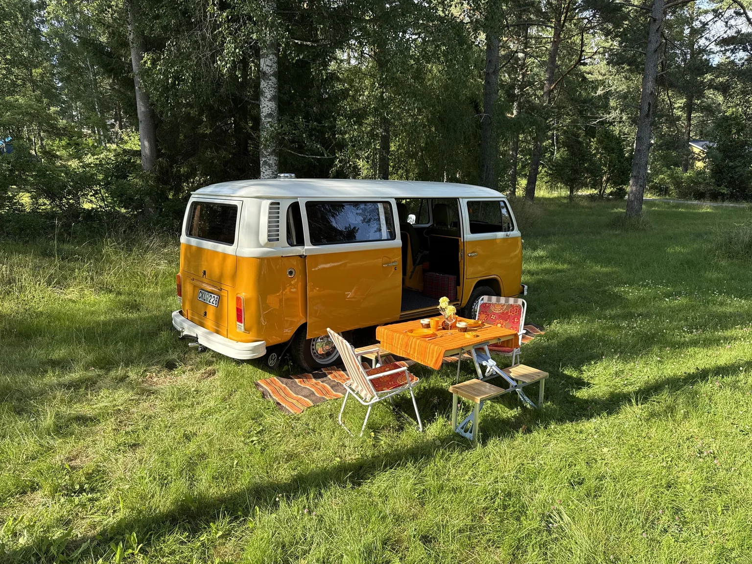 Aussenfoto 1975 Volkswagen Transporter Campervan (5)