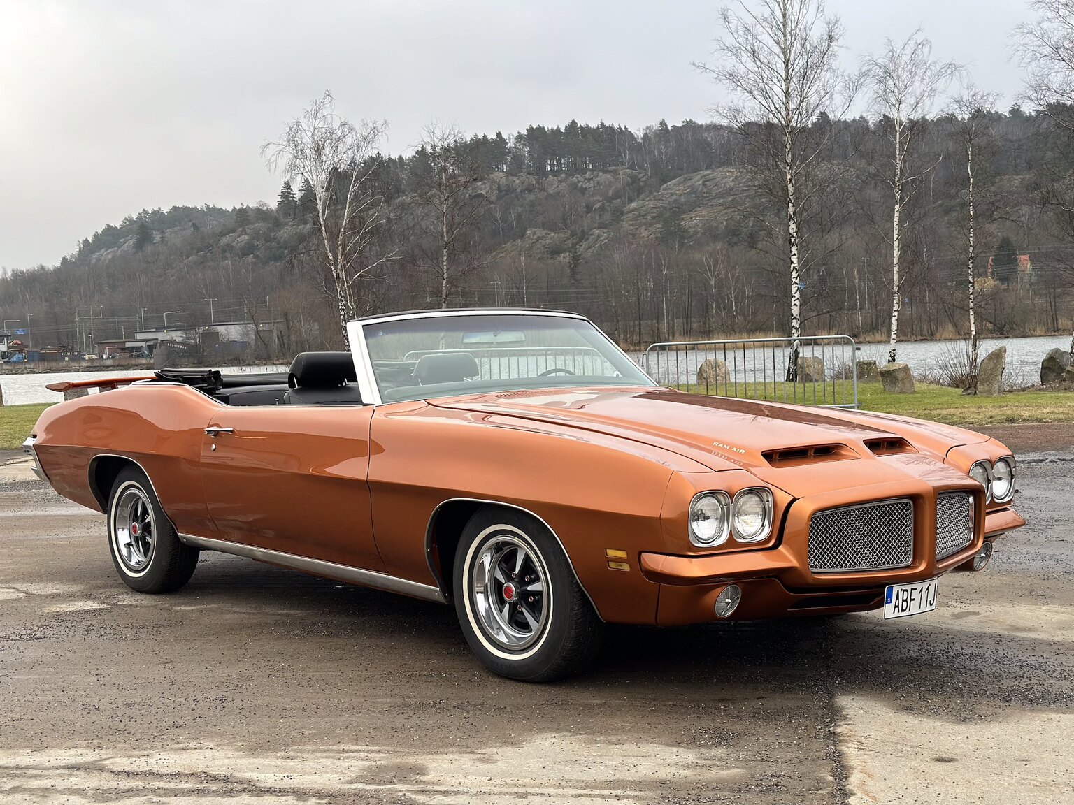 Exteriörbild på 1971 Pontiac GTO 455 HO Convertible 