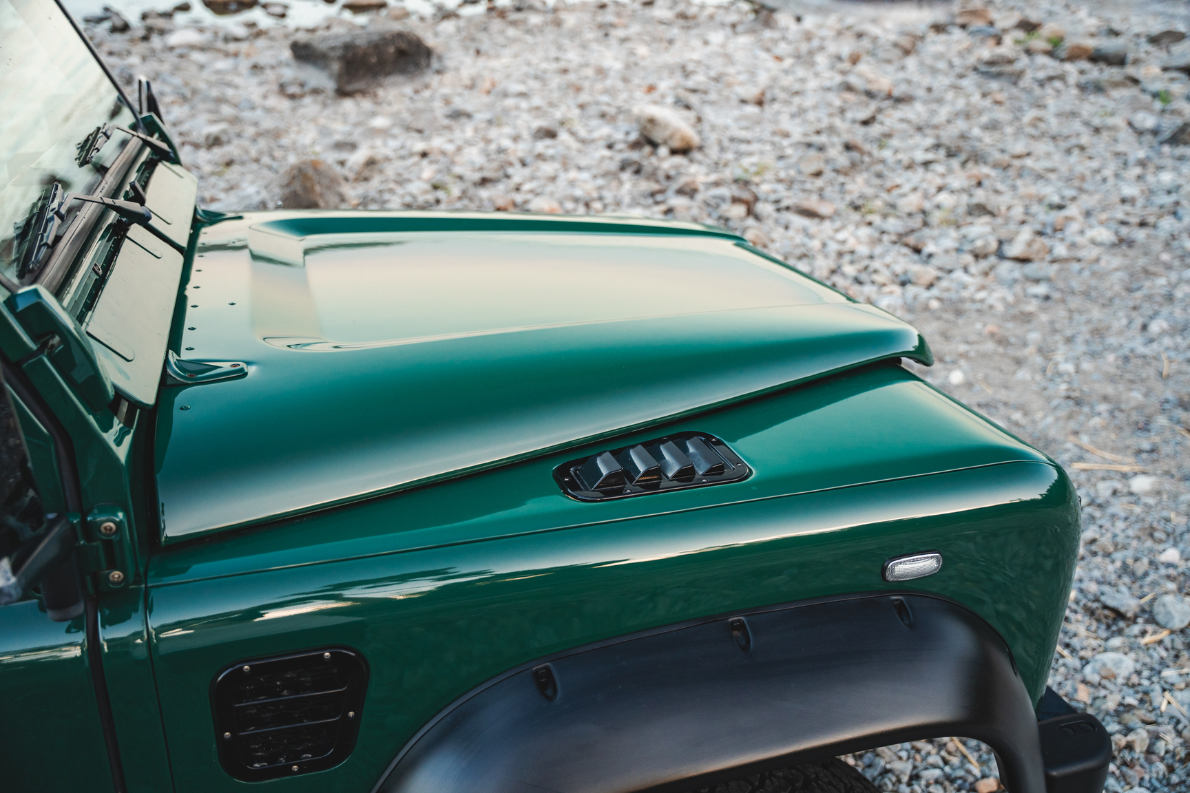 Exteriörbild på 2003 Land Rover Defender TD5 90 Pickup