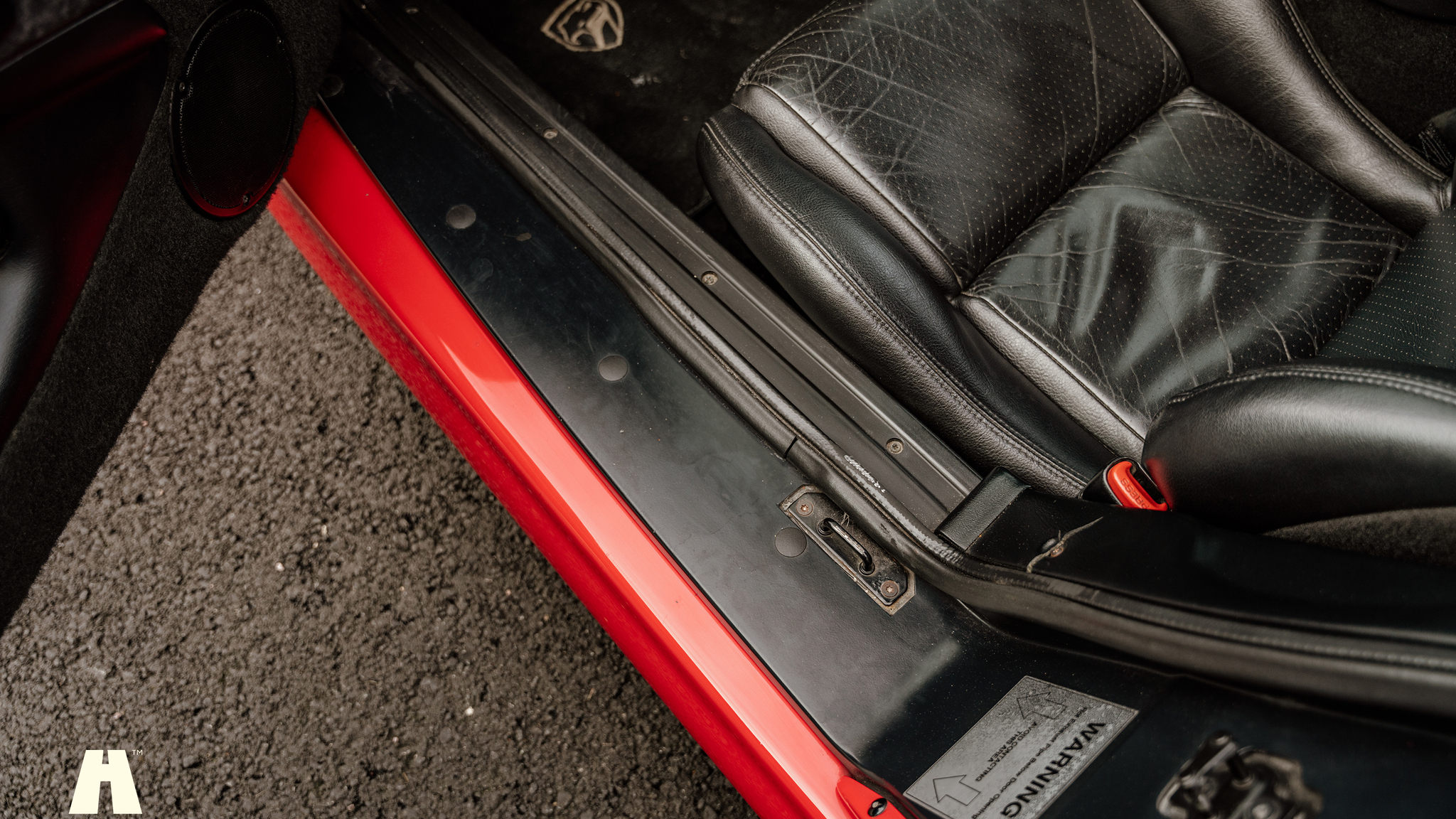 Interiörbild 1997 Dodge Viper GTS