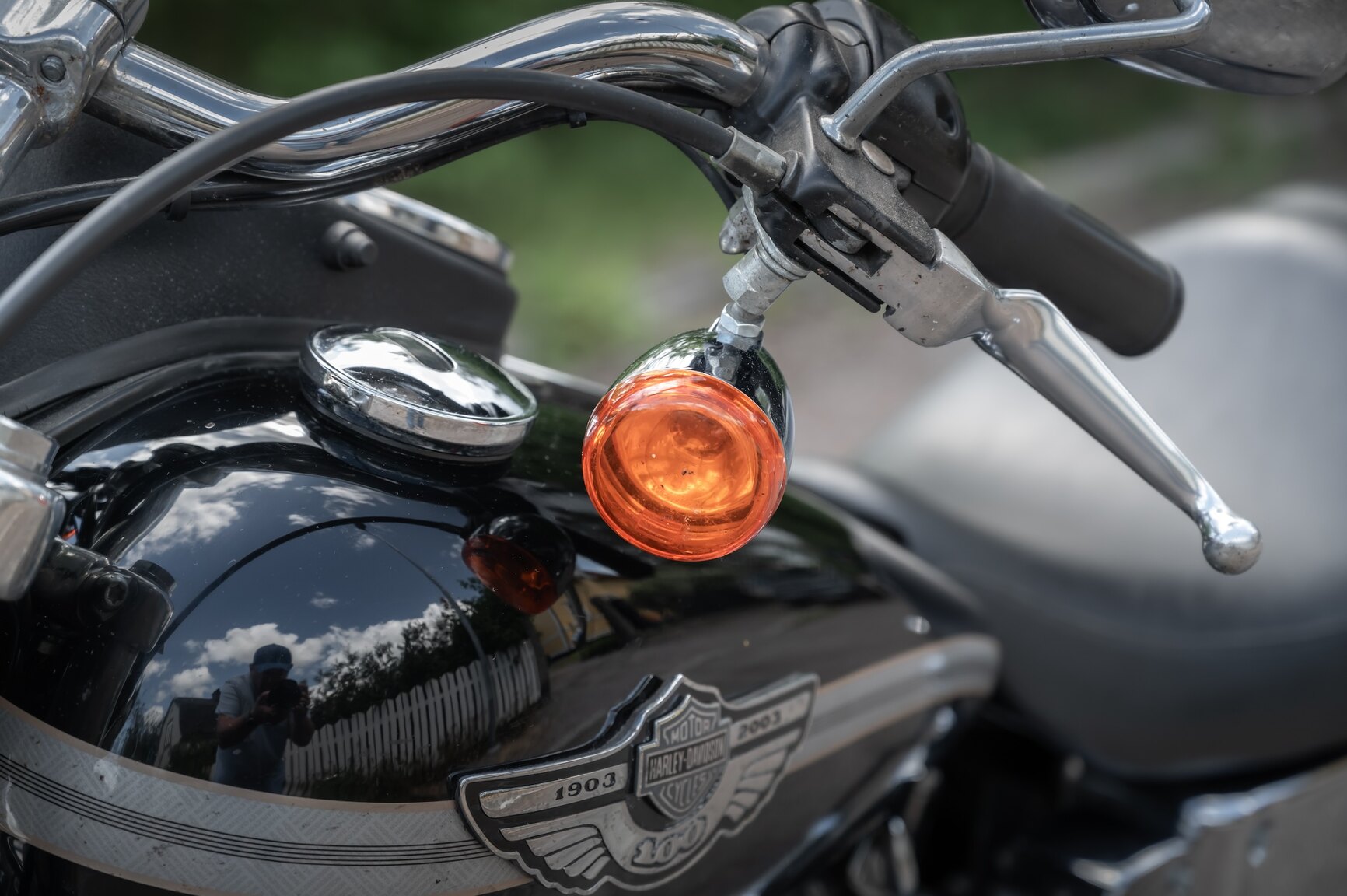 Exteriörbild på 2003 Harley-Davidson FXDL 100th Anniversary