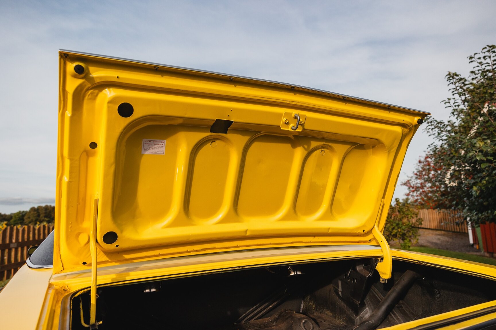Interiörbild 1972 Dodge Challenger