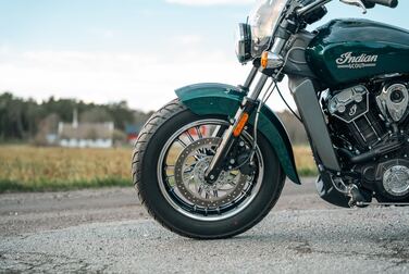 Exteriörbild på 2018 Indian Scout