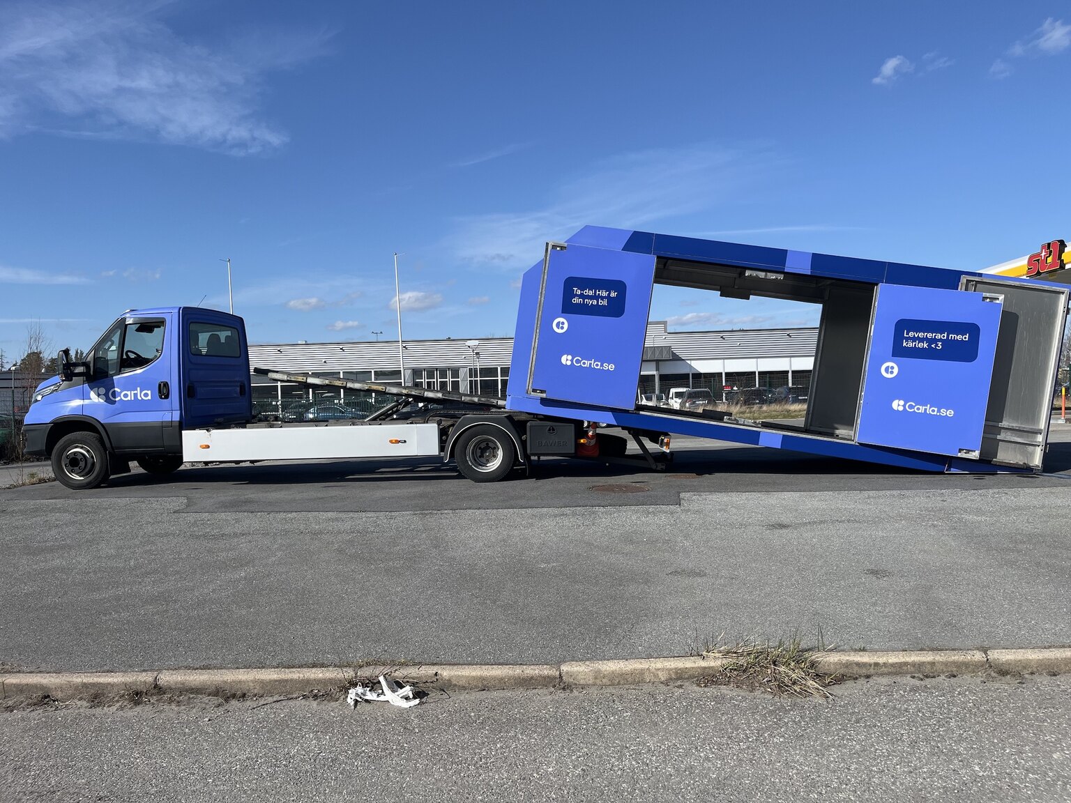 Exteriörbild på 2022 Iveco Daily 70-180 Chassis (Biltransport)