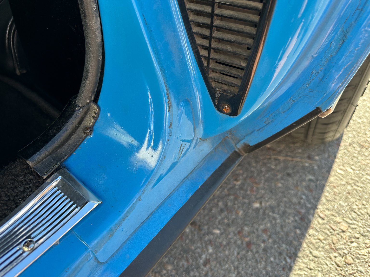 Interiörbild 1971 Ford Mustang Mach 1