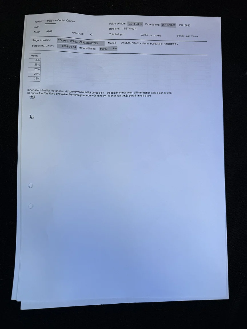 Documentation for 2008 Porsche 911 Carrera 4 (19)