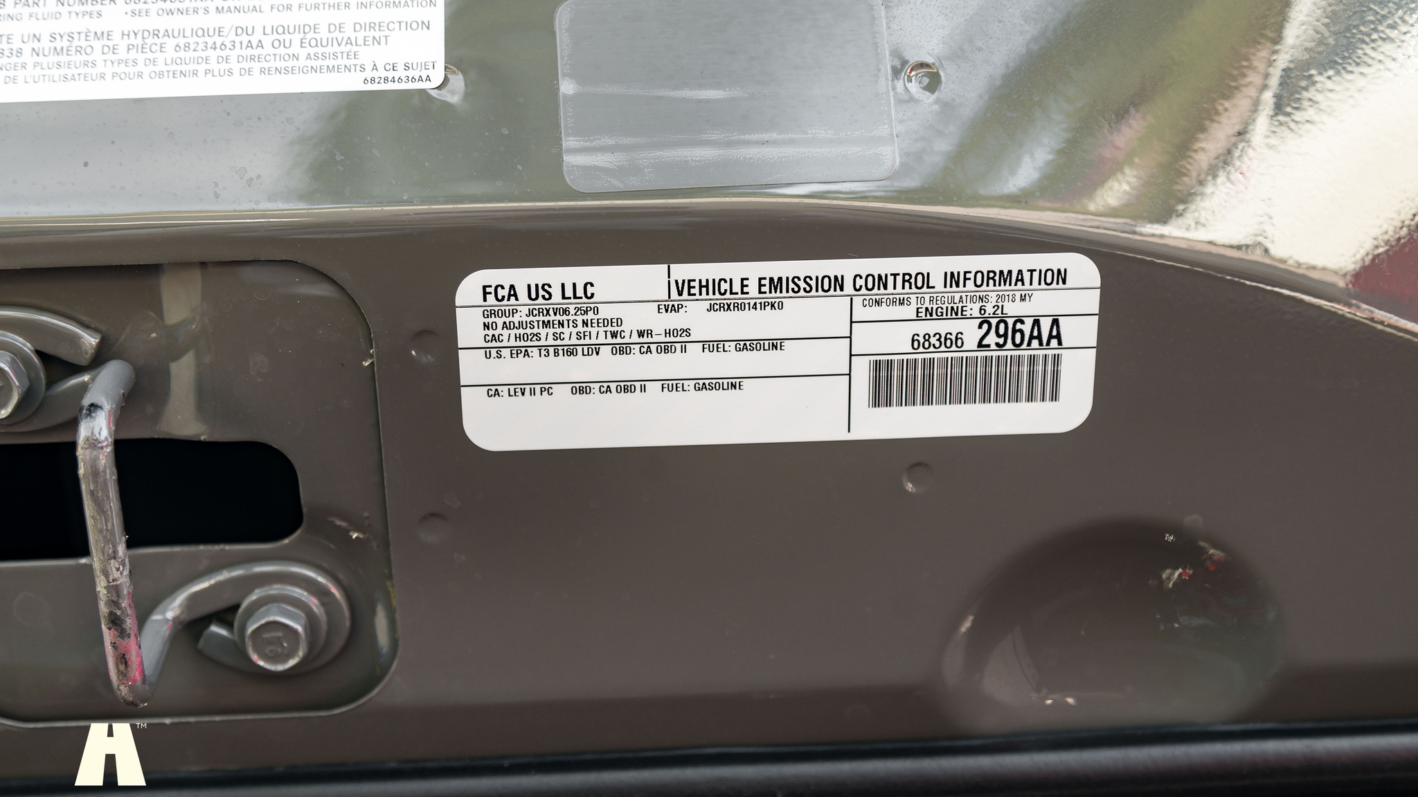 Image of 2018 Dodge Challenger Hellcat mechanics