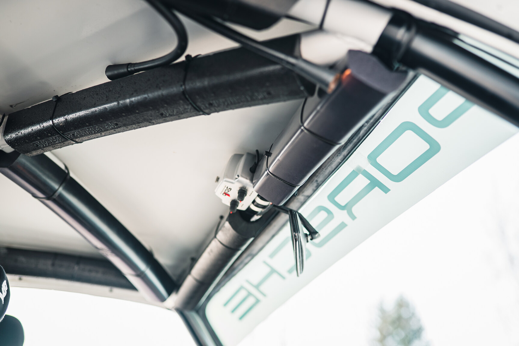 Interior image of 1977 Porsche 911 RSR Rallycar