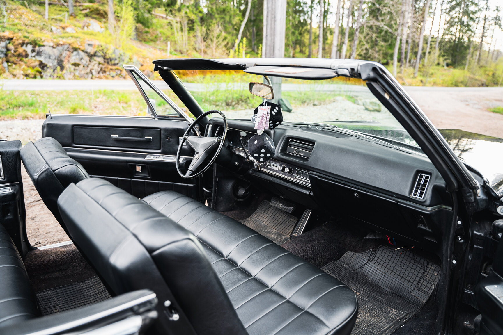 Interior image of 1968 Cadillac De Ville Convertible