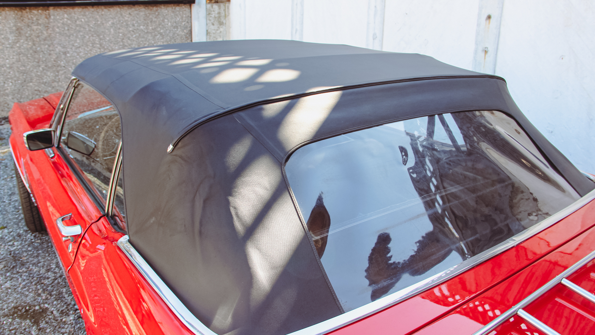 Exteriörbild på 1968 Ford Mustang 302ci Cabriolet (4)