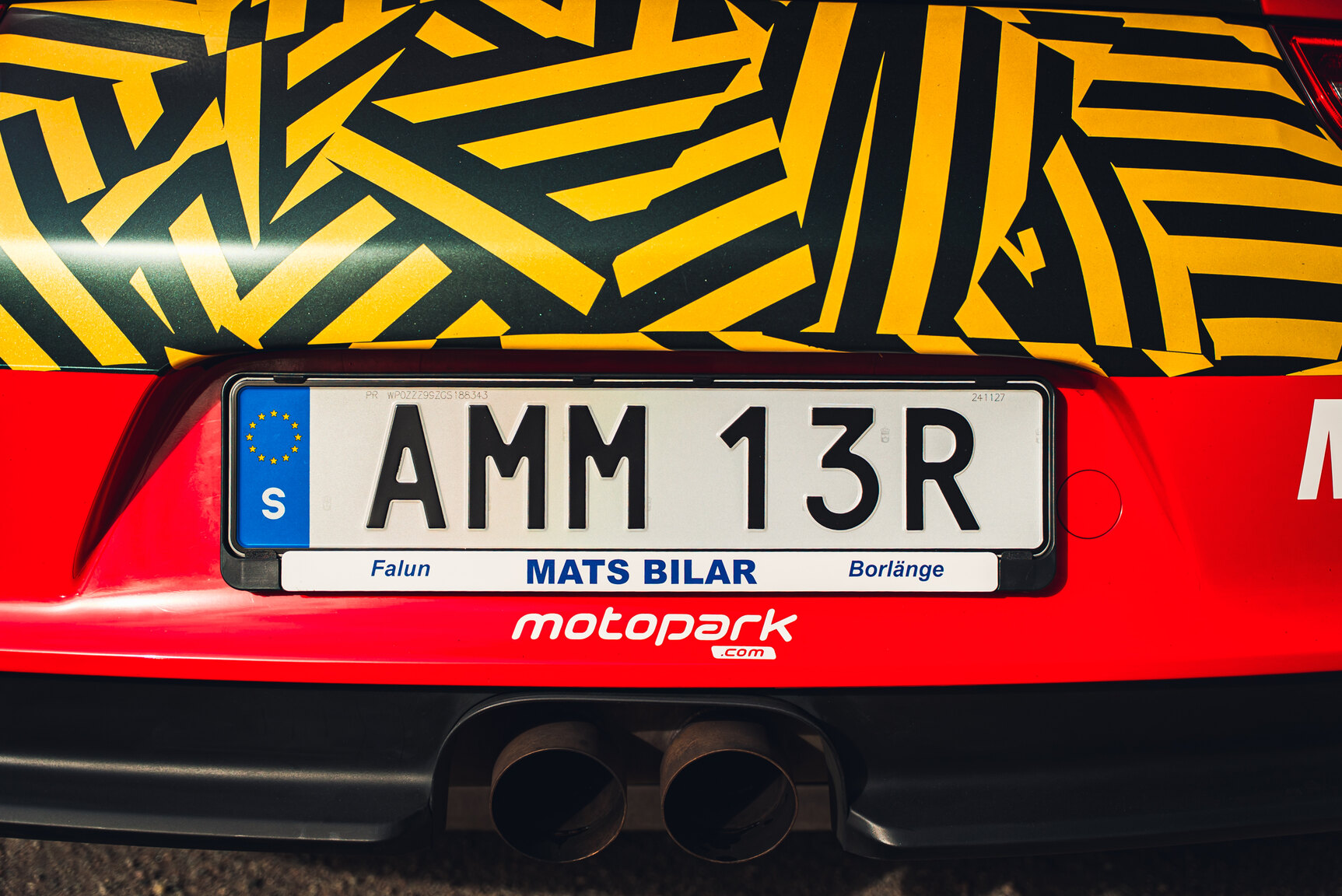 Exteriörbild på 2016 Porsche 911 GT3 RS PDK "Rally Build"
