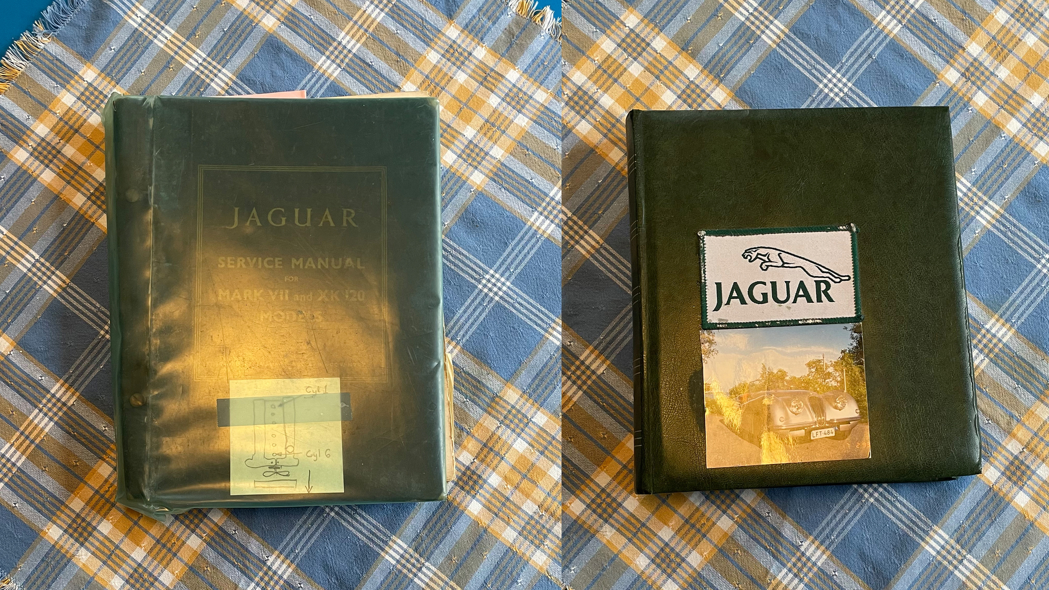 Documentation for 1951 Jaguar XK120