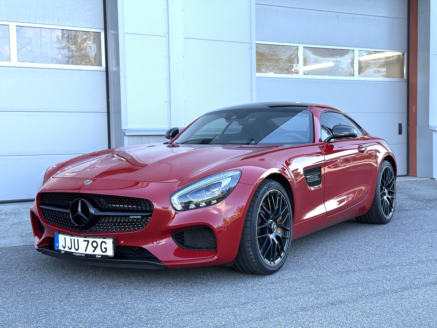Exterior image of 2015 Mercedes-AMG GT S