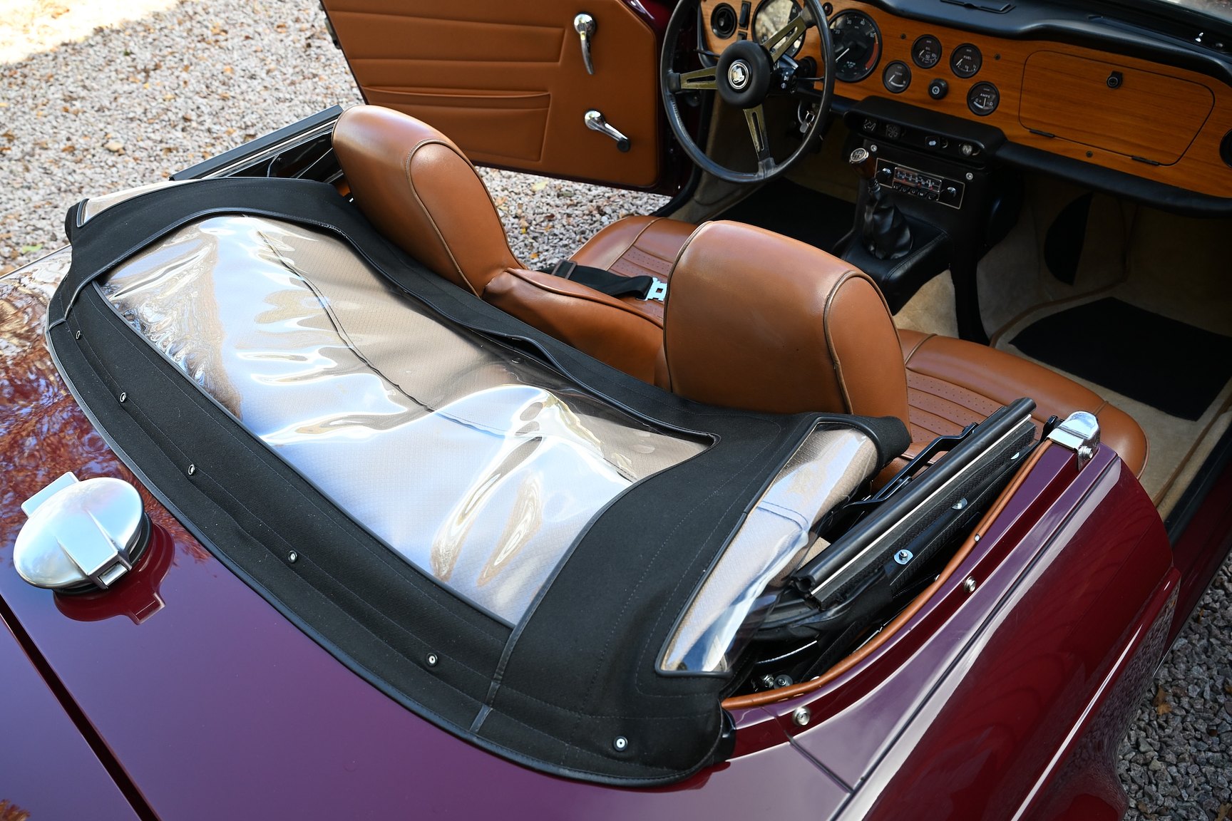 Interior image of 1971 Triumph TR6