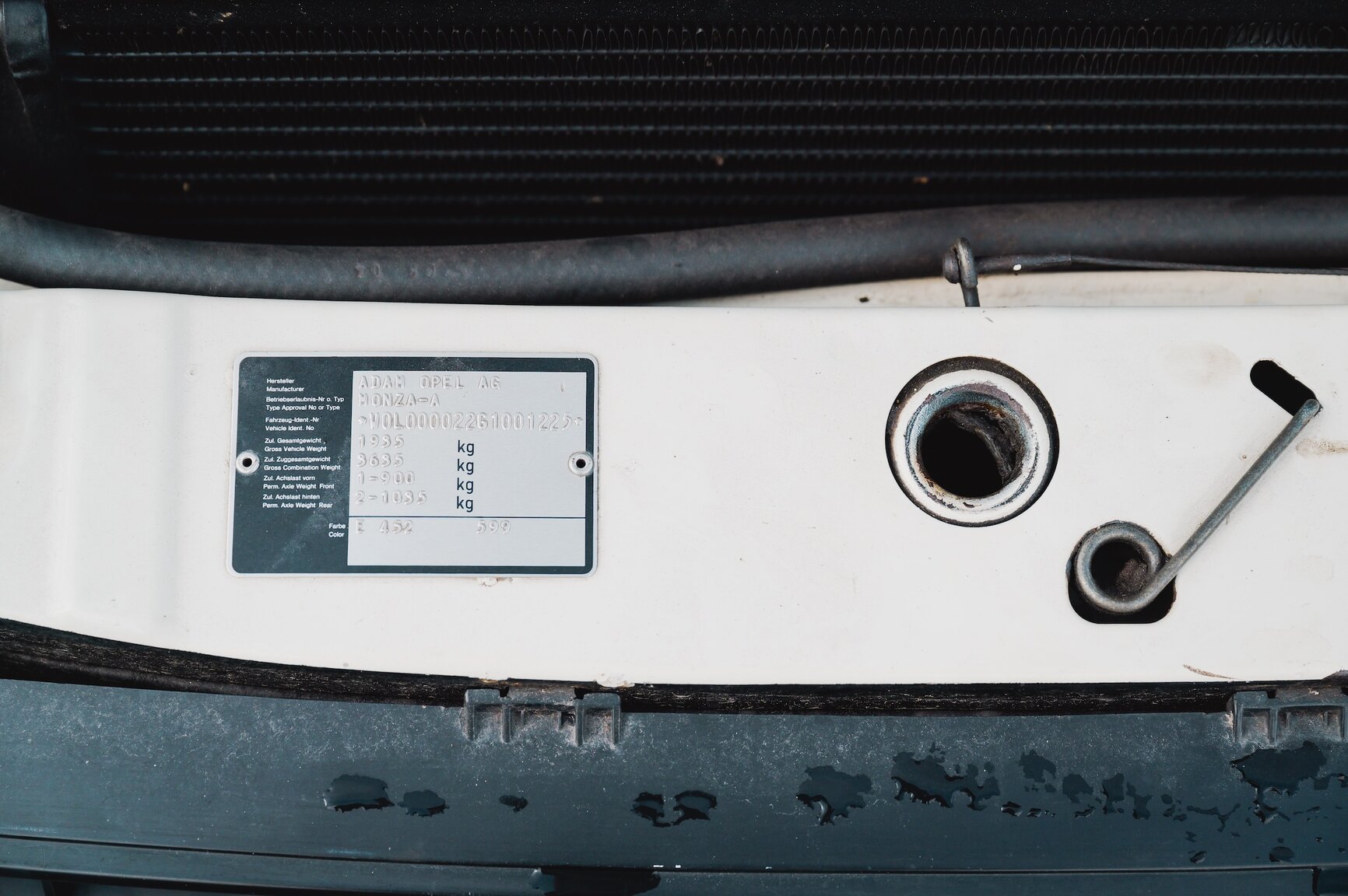 Image of 1986 Opel Monza GSE mechanics